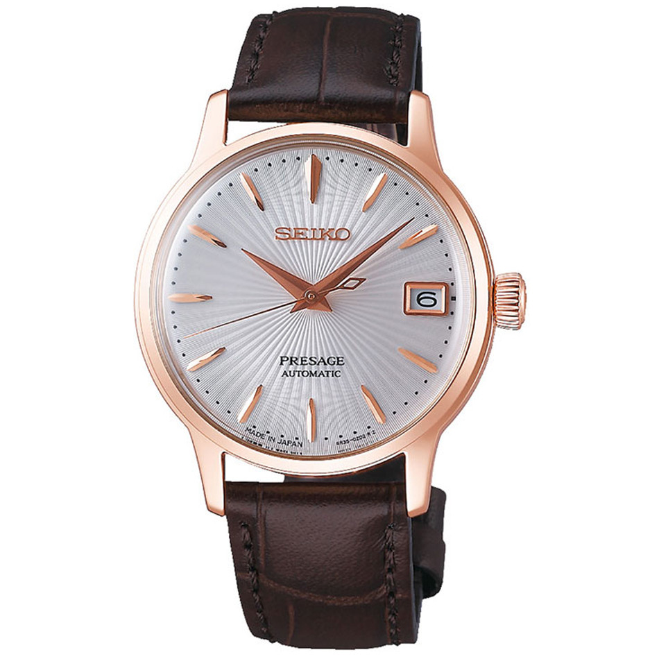 Opis zegarka Seiko SRP852J1 Presage Automatic Cocktail Time Bellini