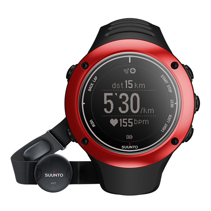 Opis zegarka Suunto SS019209000 Suunto Ambit2 Red HR