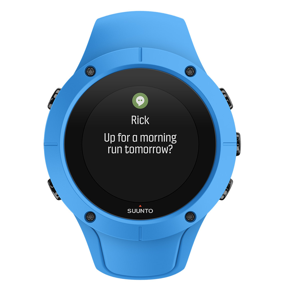 Opis zegarka Suunto SS023002000 Suunto Spartan Trainer Wrist HR Blue