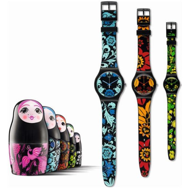 Opis zegarka Swatch SZS07 Kalinka-Malinka