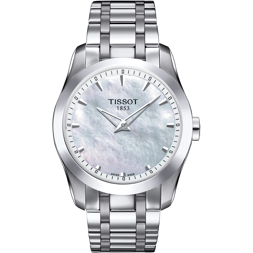 Opis zegarka Tissot T035.246.11.111.00 COUTURIER Secret Date Lady 33mm