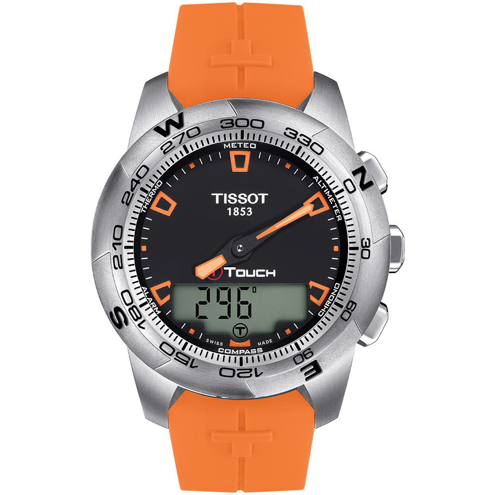Opis zegarka Tissot T047.420.17.051.01 T-TOUCH II STAINLESS STEEL