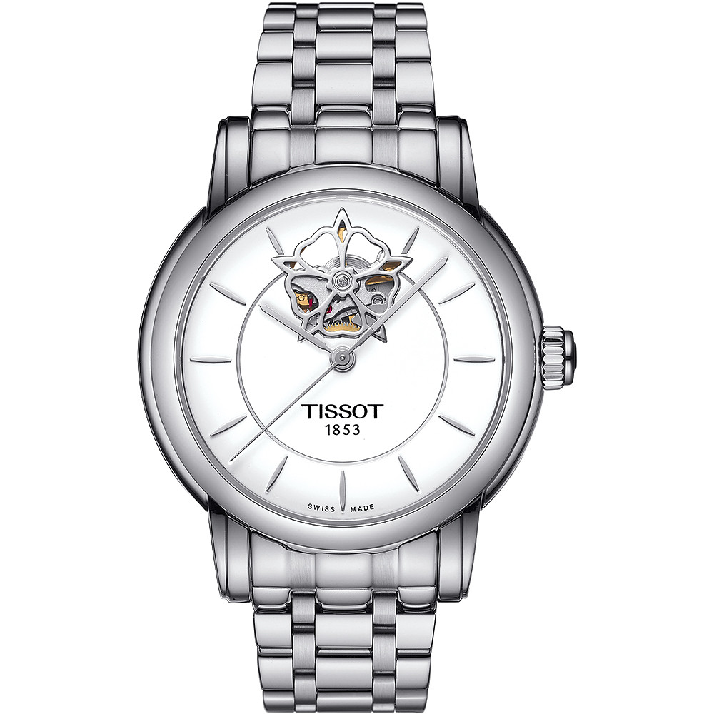 Opis zegarka Tissot T050.207.11.011.04 LADY HEART POWERMATIC 80