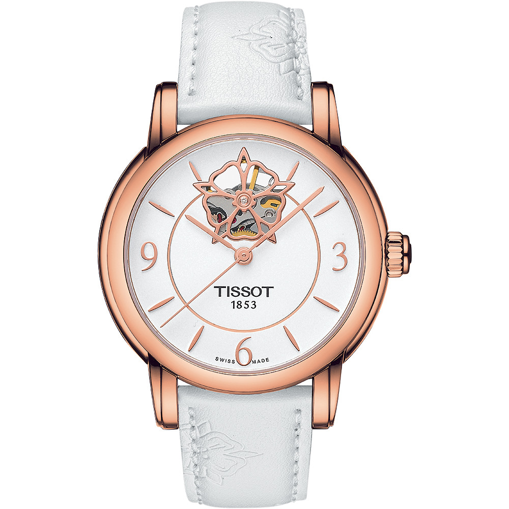Opis zegarka Tissot T050.207.37.017.04 LADY HEART POWERMATIC 80