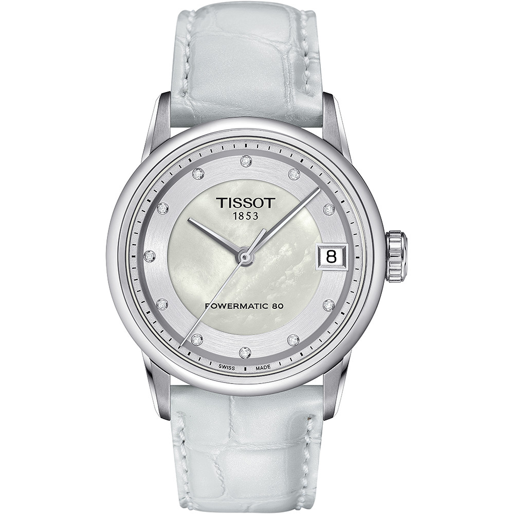 Opis zegarka Tissot T086.207.16.116.00 LUXURY POWERMATIC 80 LADY