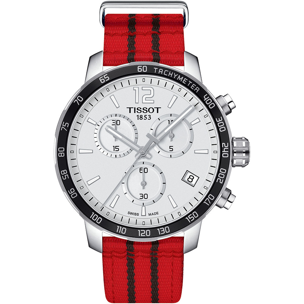 Opis zegarka Tissot T095.417.17.037.04 QUICKSTER CHRONOGRAPH NBA CHICAGO BULLS