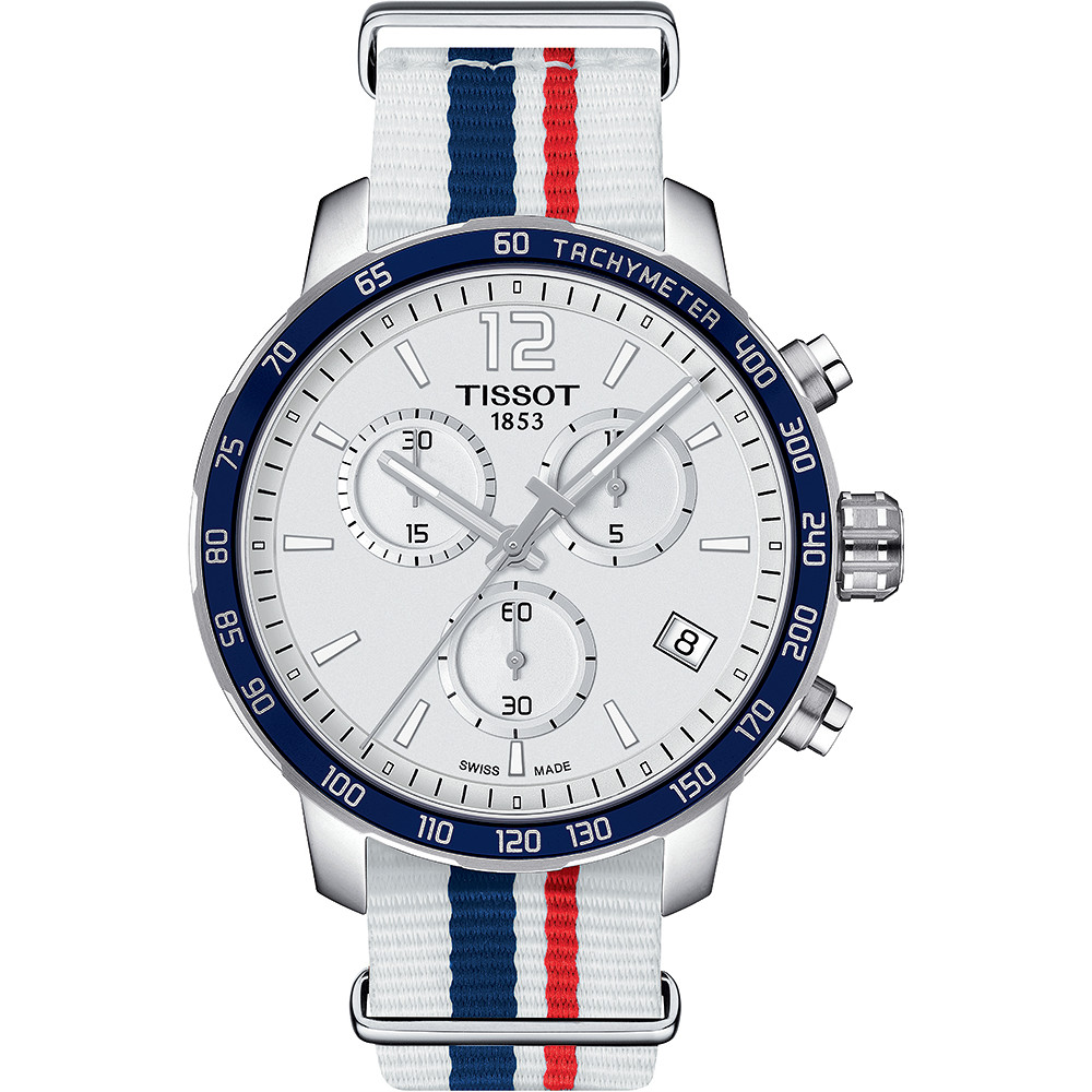 Opis zegarka Tissot T095.417.17.037.09 QUICKSTER NATO CHRONOGRAPH