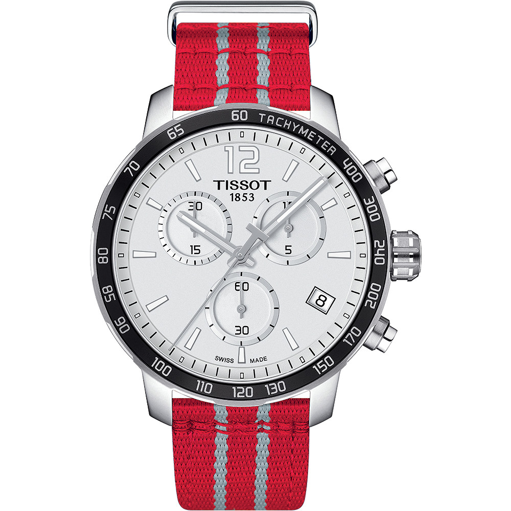 Opis zegarka Tissot T095.417.17.037.12 QUICKSTER CHRONOGRAPH NBA HOUSTON ROCKETS