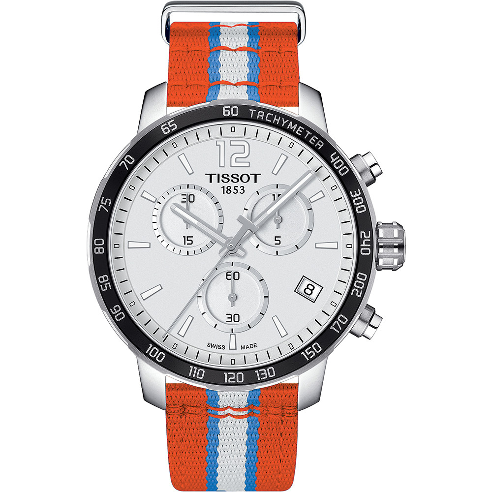 Opis zegarka Tissot T095.417.17.037.14 QUICKSTER CHRONOGRAPH NBA OKLAHOMA CITY THUNDER