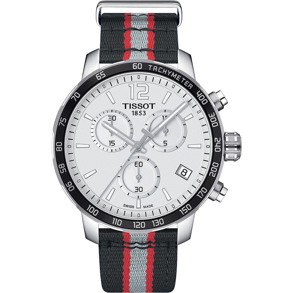 Opis zegarka Tissot T095.417.17.037.16 QUICKSTER CHRONOGRAPH NBA TORONTO RAPTORS