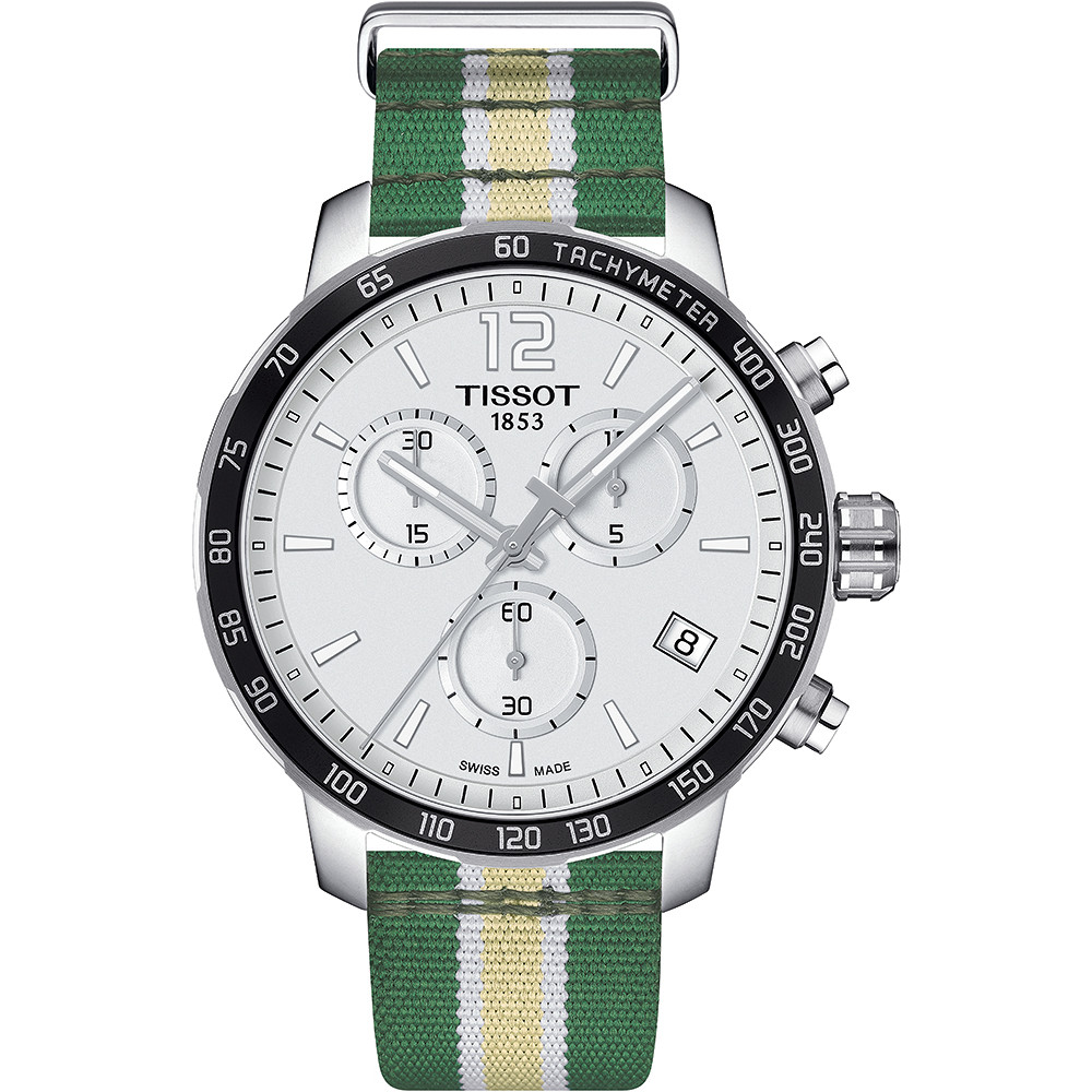 Opis zegarka Tissot T095.417.17.037.24 QUICKSTER CHRONOGRAPH NBA MILWAUKEE BUCKS