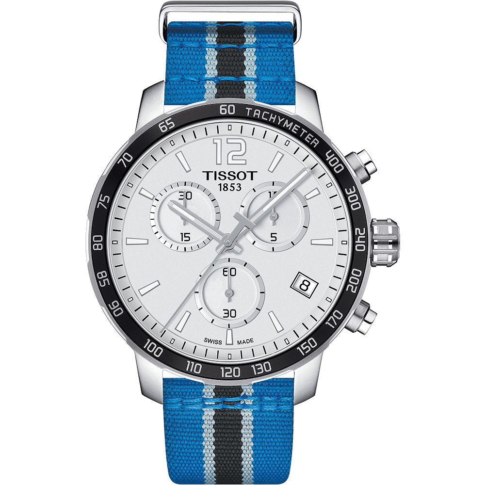 Opis zegarka Tissot T095.417.17.037.26 QUICKSTER CHRONOGRAPH NBA MINNESOTA TIMBERWOLVES