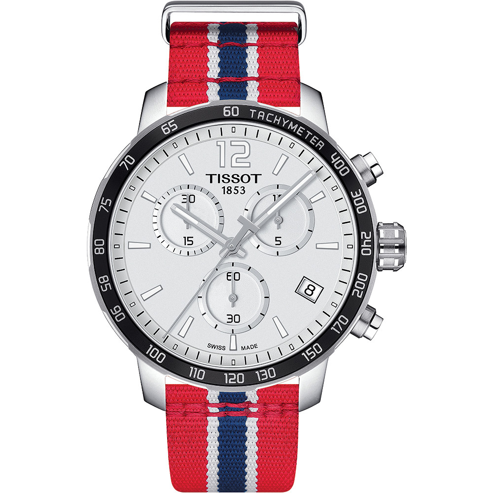 Opis zegarka Tissot T095.417.17.037.32 QUICKSTER CHRONOGRAPH NBA WASHINGTON WIZARDS
