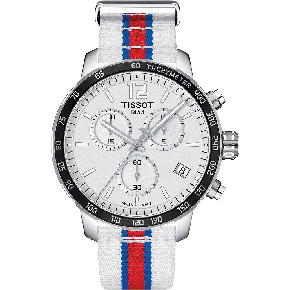 Opis zegarka Tissot T095.417.17.037.33 QUICKSTER CHRONOGRAPH NBA LOS ANGELES CLIPPERS