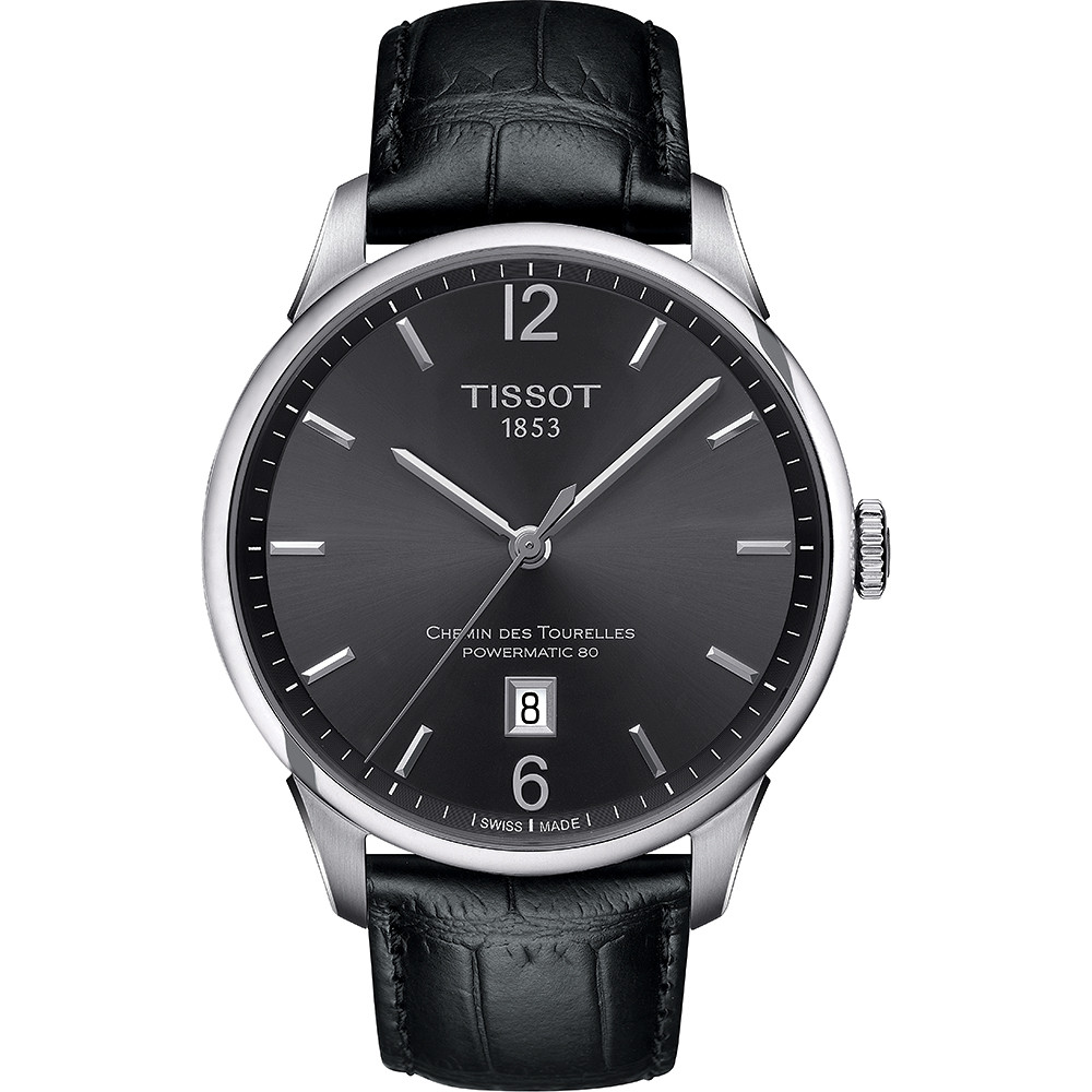 Opis zegarka Tissot T099.407.16.447.00 CHEMIN DES TOURELLES POWERMATIC 80 42mm