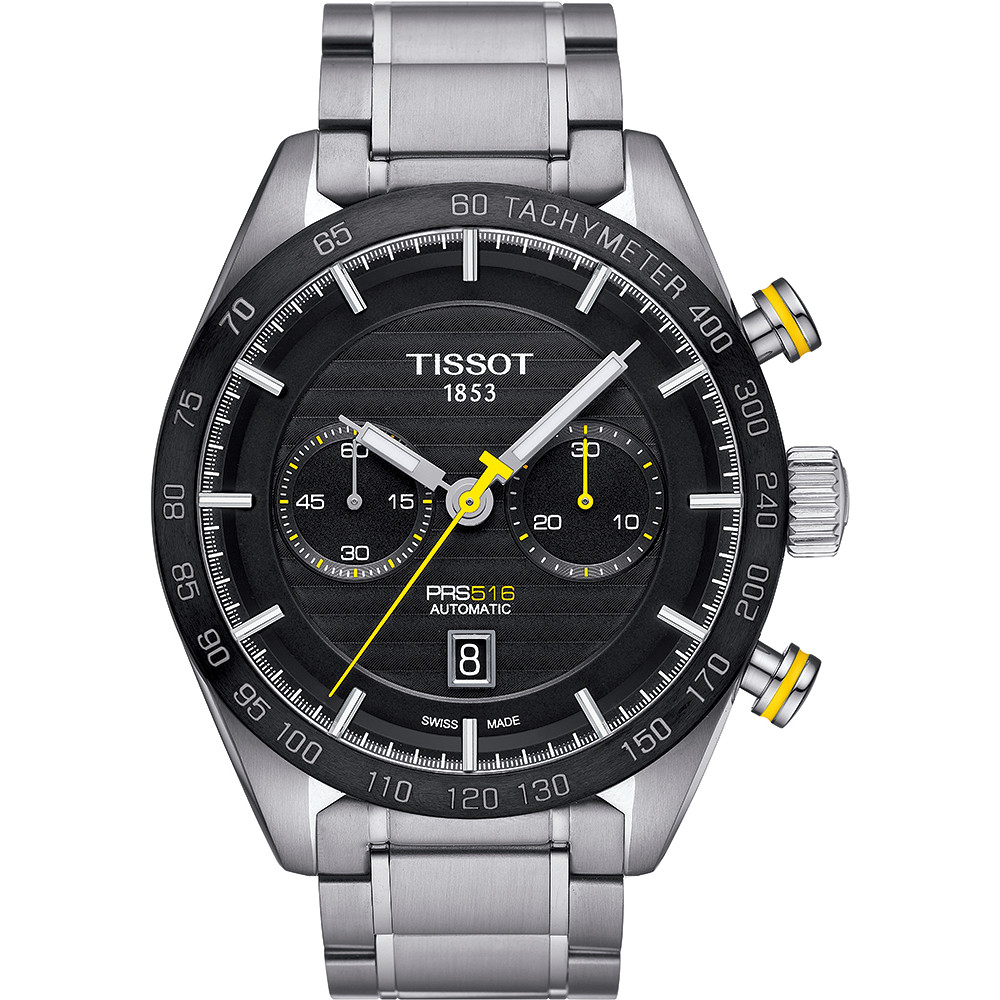 Opis zegarka Tissot T100.427.11.051.00 PRS 516 AUTOMATIC CHRONOGRAPH 45mm