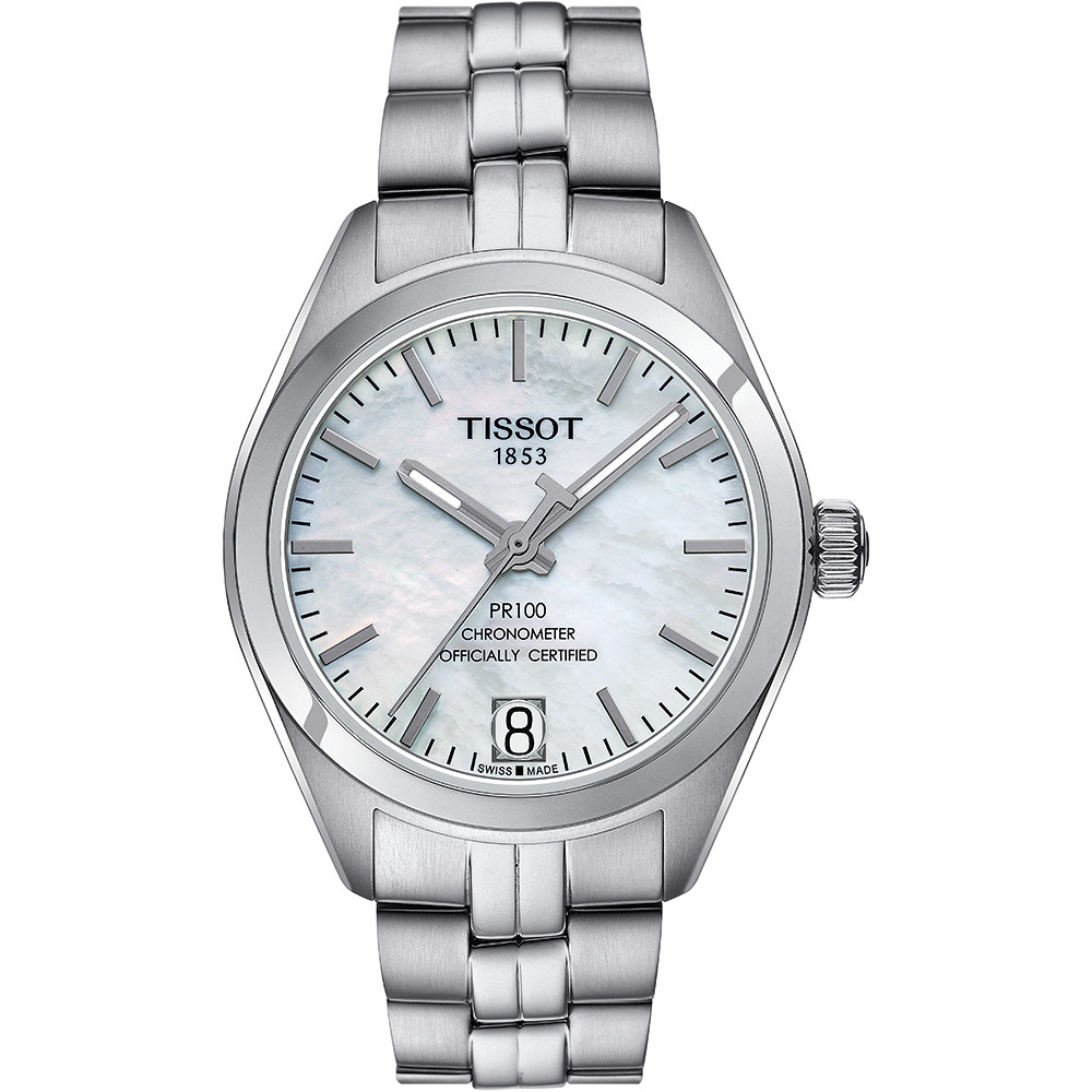 Opis zegarka Tissot T101.208.11.111.00 PR 100 POWERMATIC 80 LADY COSC