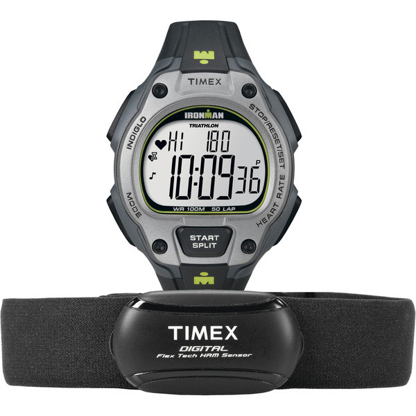 Opis zegarka Timex T5K719 Pulsometr Ironman Road Trainer