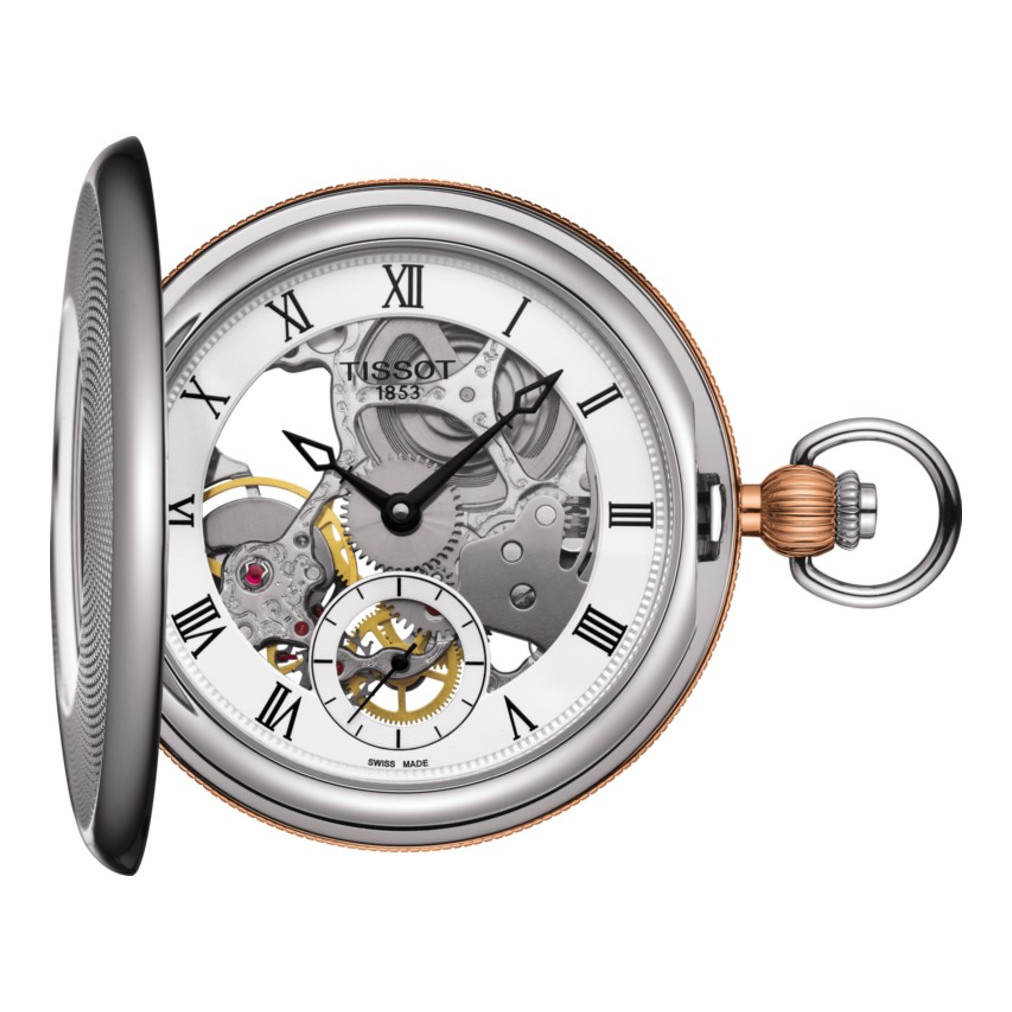 Opis zegarka Tissot T859.405.29.273.00 BRIDGEPORT MECHANICAL SKELETON 47mm