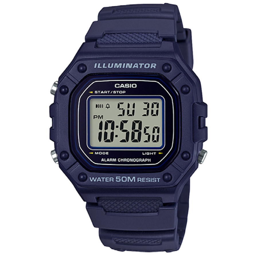 Opis zegarka Casio W-218H-2AVEF HEAVY DUTY
