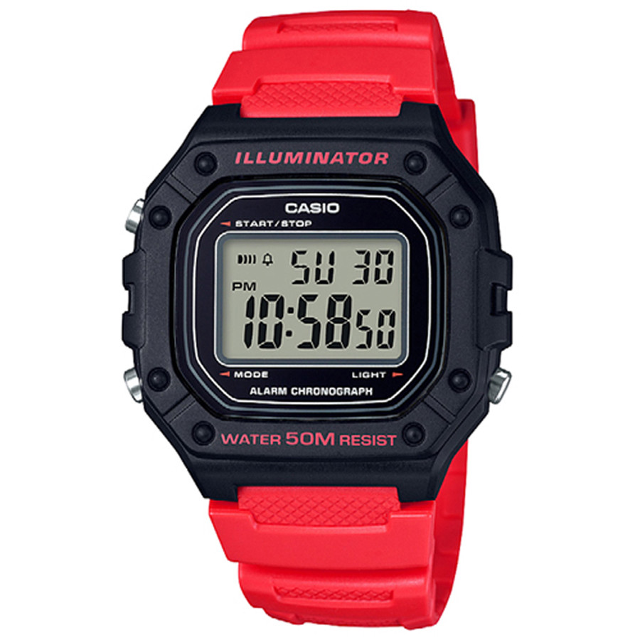 Opis zegarka Casio W-218H-4BVEF HEAVY DUTY