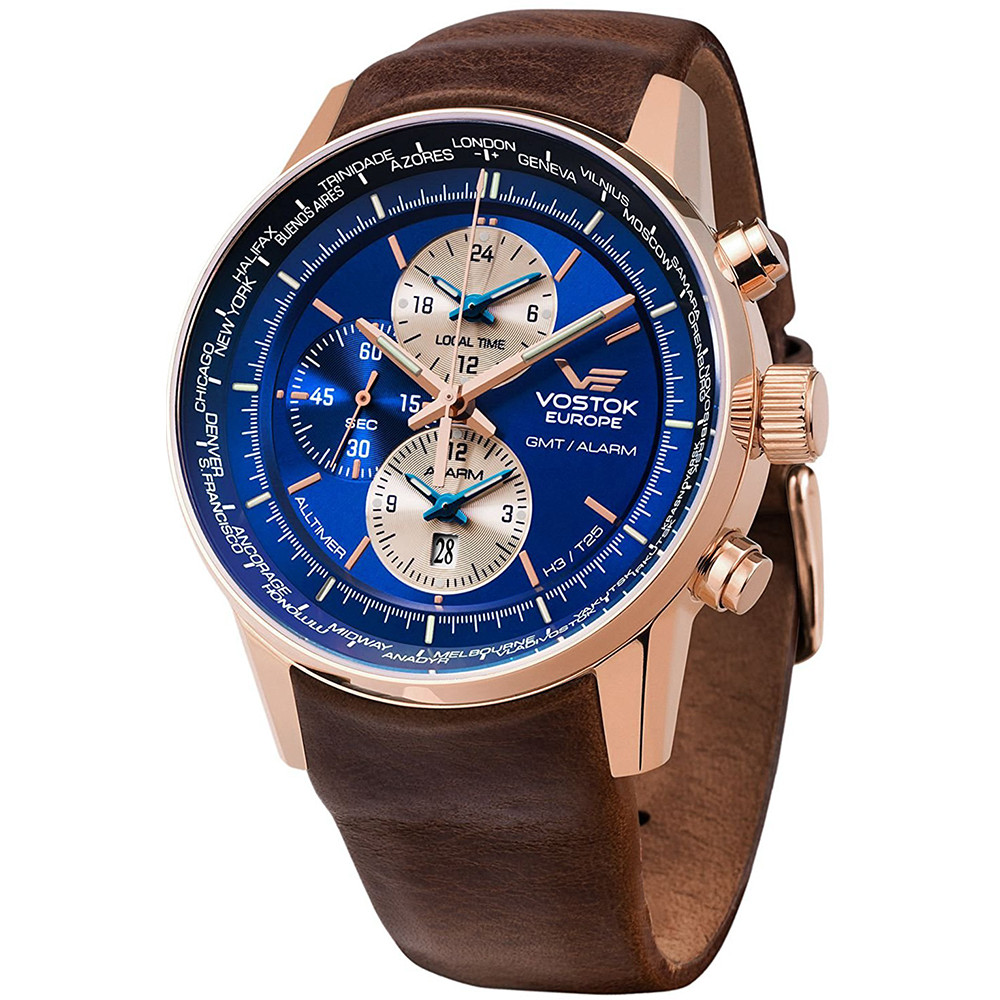 Opis zegarka Vostok Europe YM26-565B293 Limousine Chrono