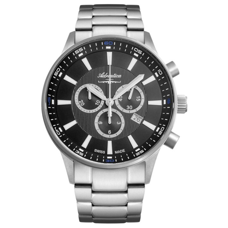 Szwajcarski chronograf w tytanowej kopercie