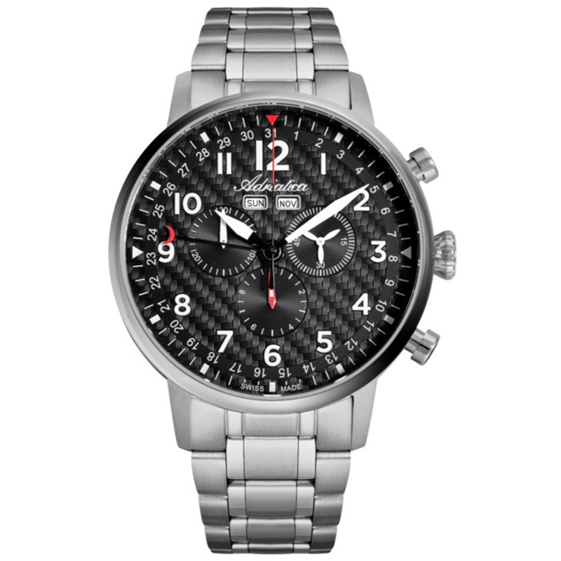 Tytanowy chronograf o lotniczym rodowodzie