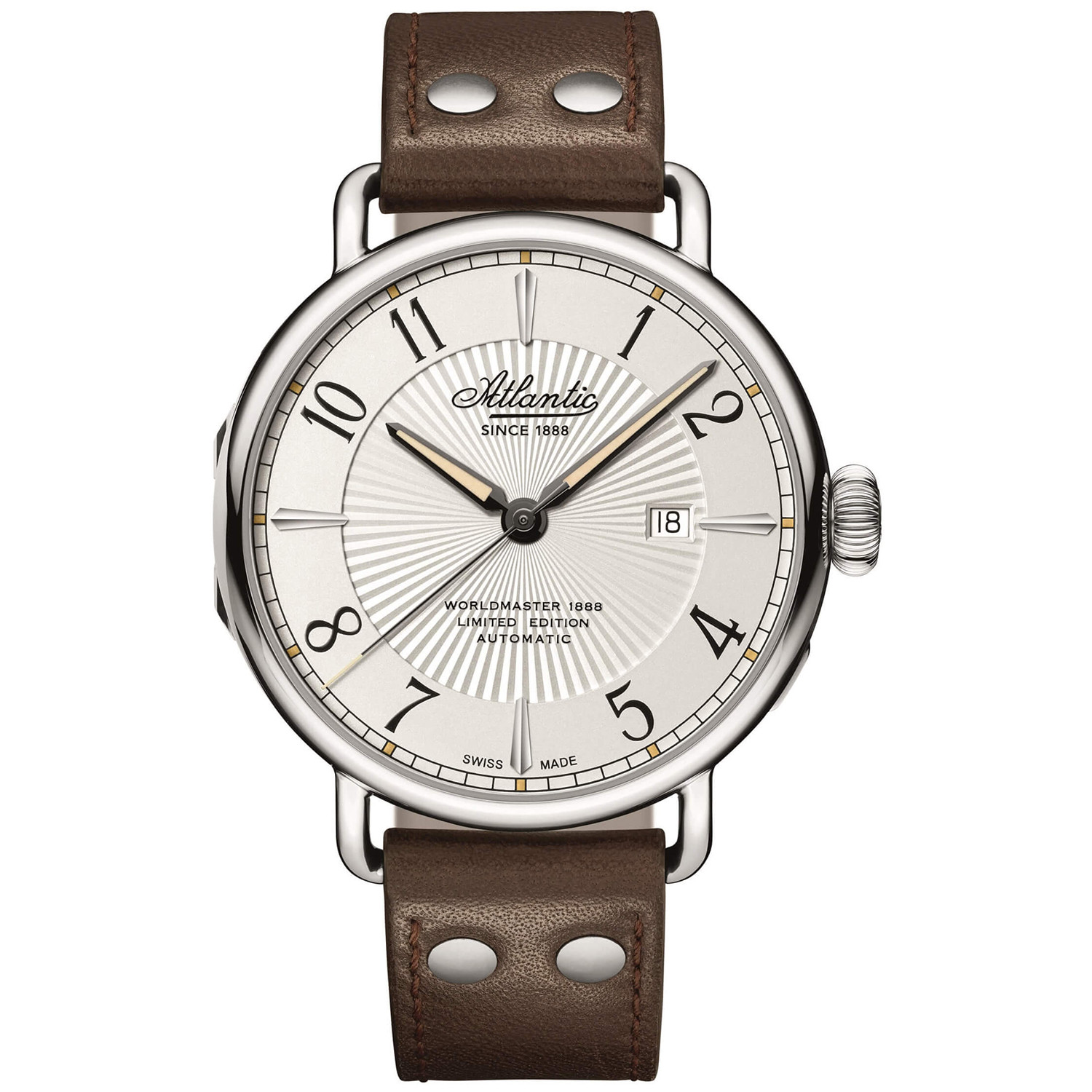 Opis zegarka Atlantic 57750.41.25 WORLDMASTER 130TH ANNIVERSARY