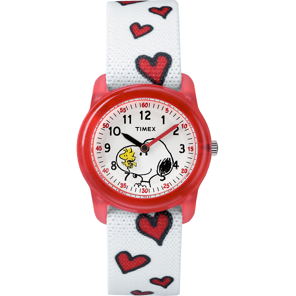 Opis zegarka Timex TW2R41600  Timex Time Teacher x Peanuts Snoopy & Hearts