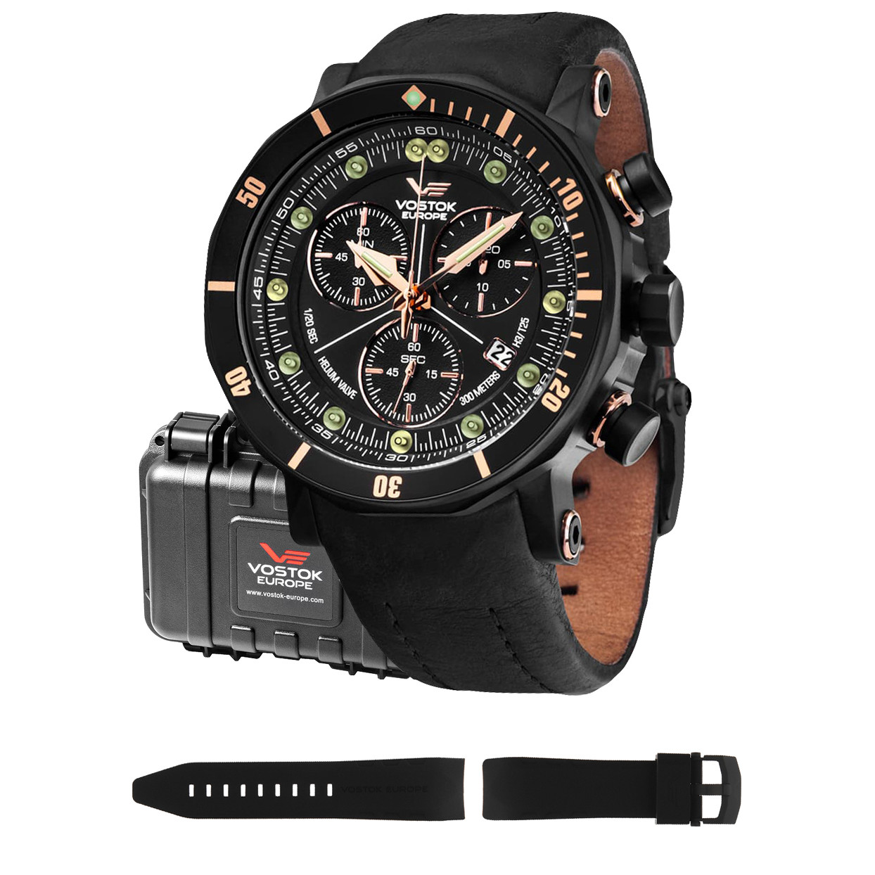 Opis zegarka Vostok Europe 6S30-6203211 Lunokhod-2 Chrono