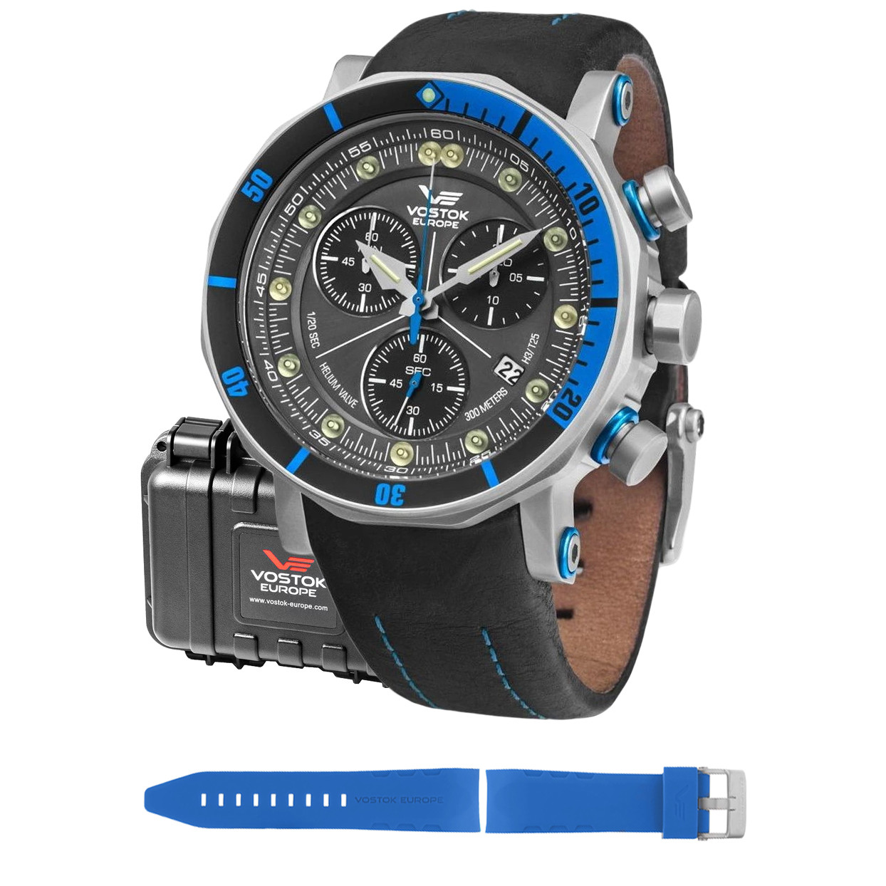 Opis zegarka Vostok Europe 6S30-6205213 Lunokhod-2 Chrono