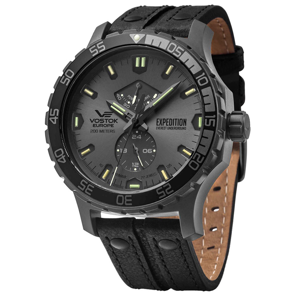 Opis zegarka Vostok Europe YN84-597D542 Expedition Everest Underground Automatic