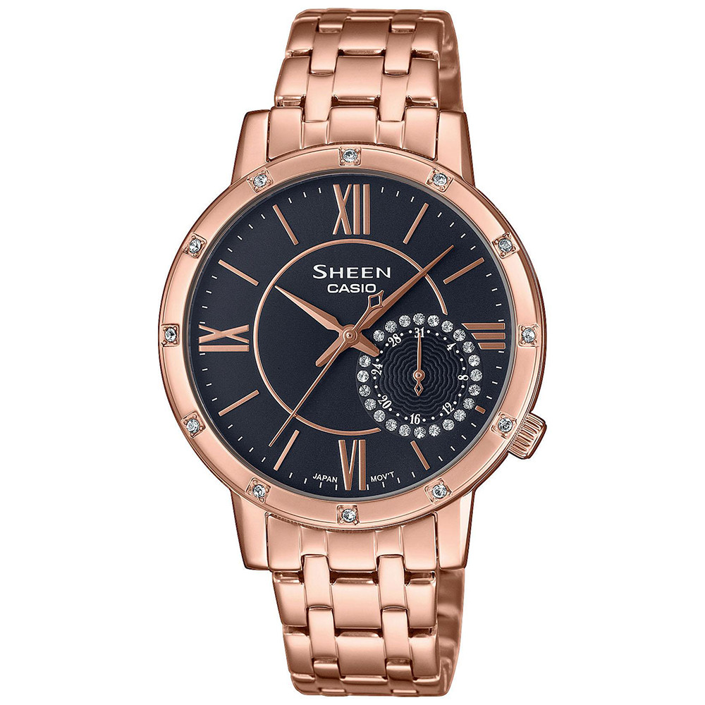 Opis zegarka Casio SHE-3046PG-8AUER