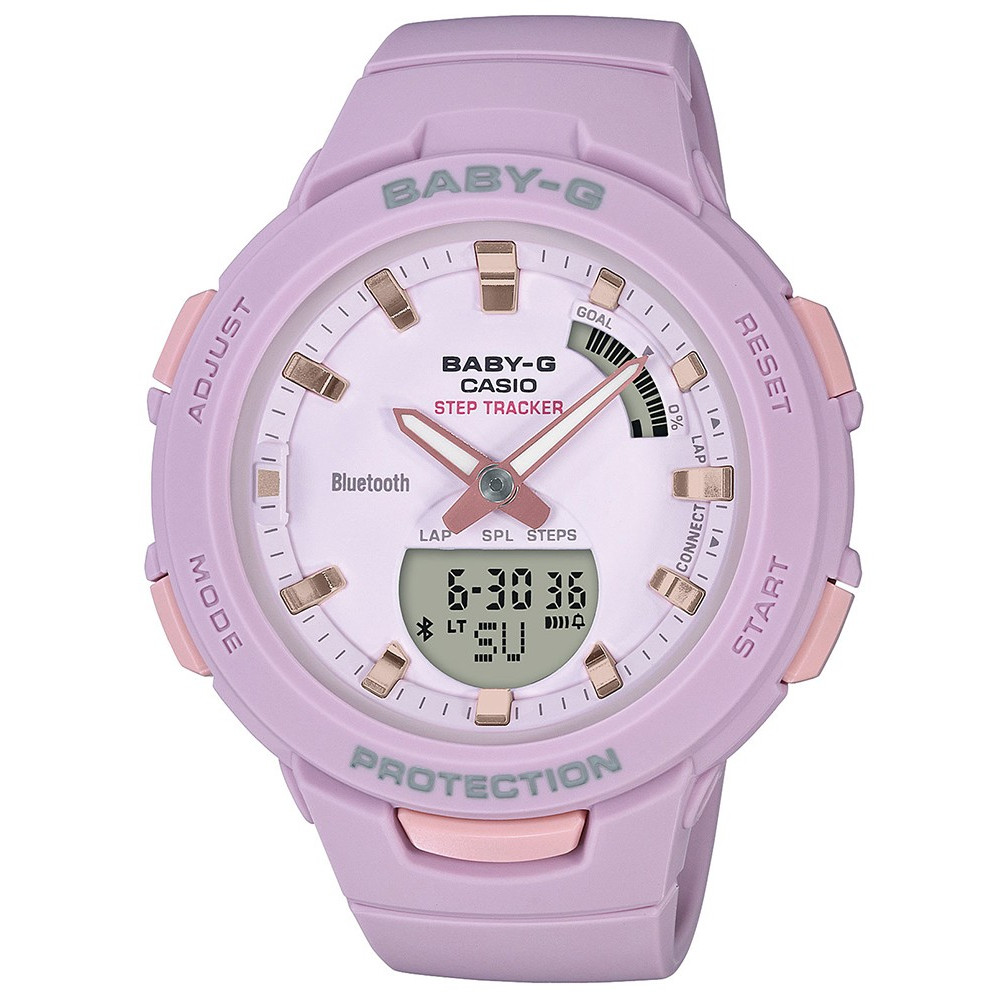 Opis zegarka Casio BSA-B100-4A2ER
