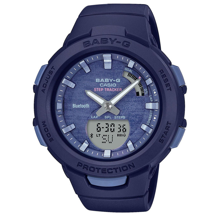 Opis zegarka Casio BSA-B100AC-2AER