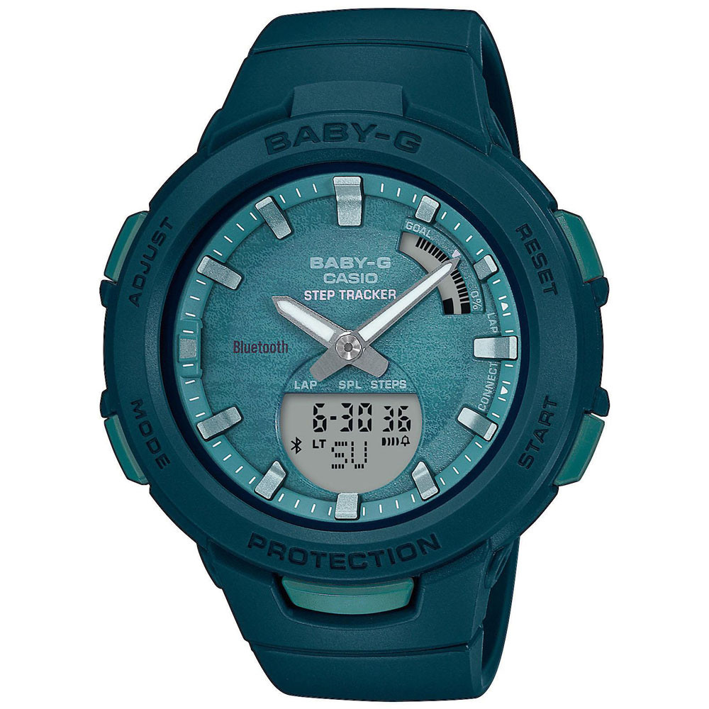 Opis zegarka Casio BSA-B100AC-3AER