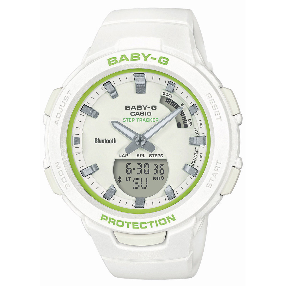 Opis zegarka Casio BSA-B100SC-7AER