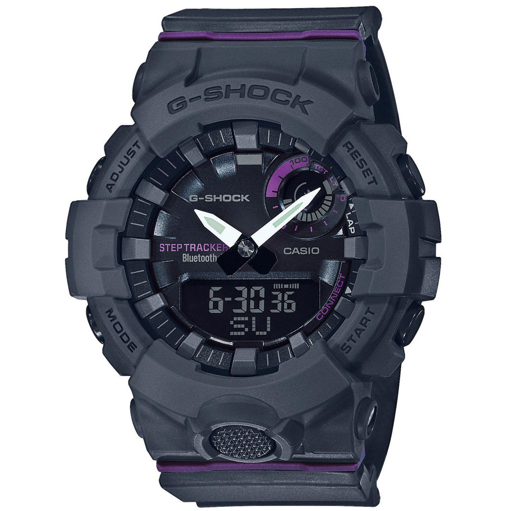 Opis zegarka Casio GMA-B800-8AER S-SERIES STEP TRACKER