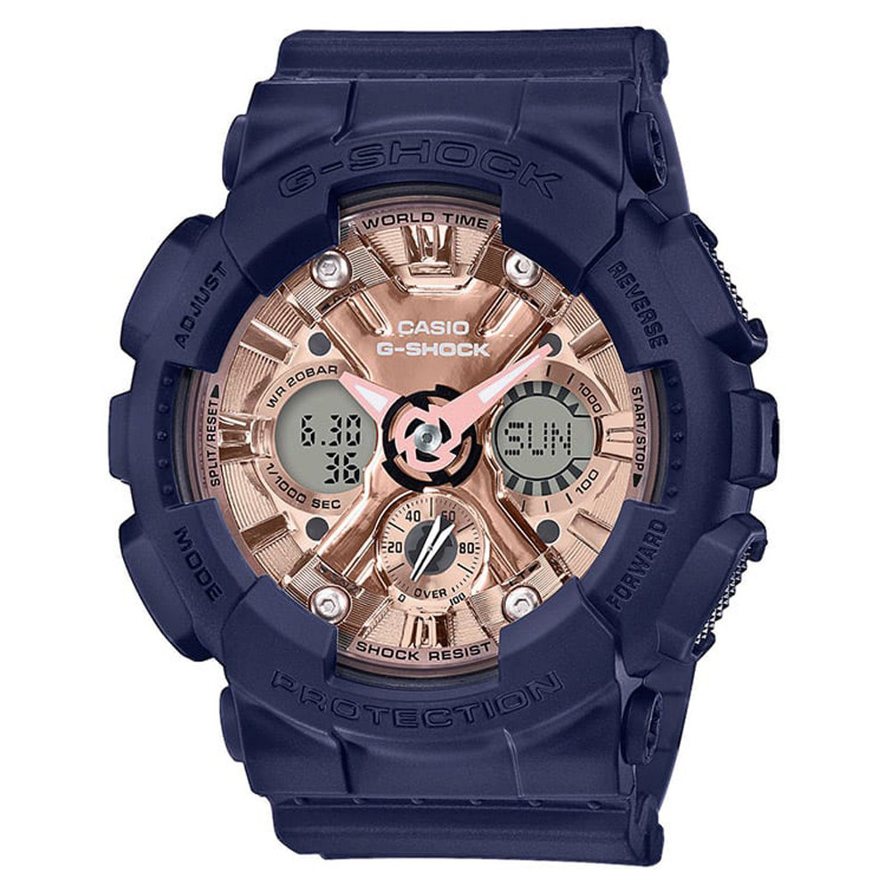 Opis zegarka Casio GMA-S120MF-2A2ER S-SERIES