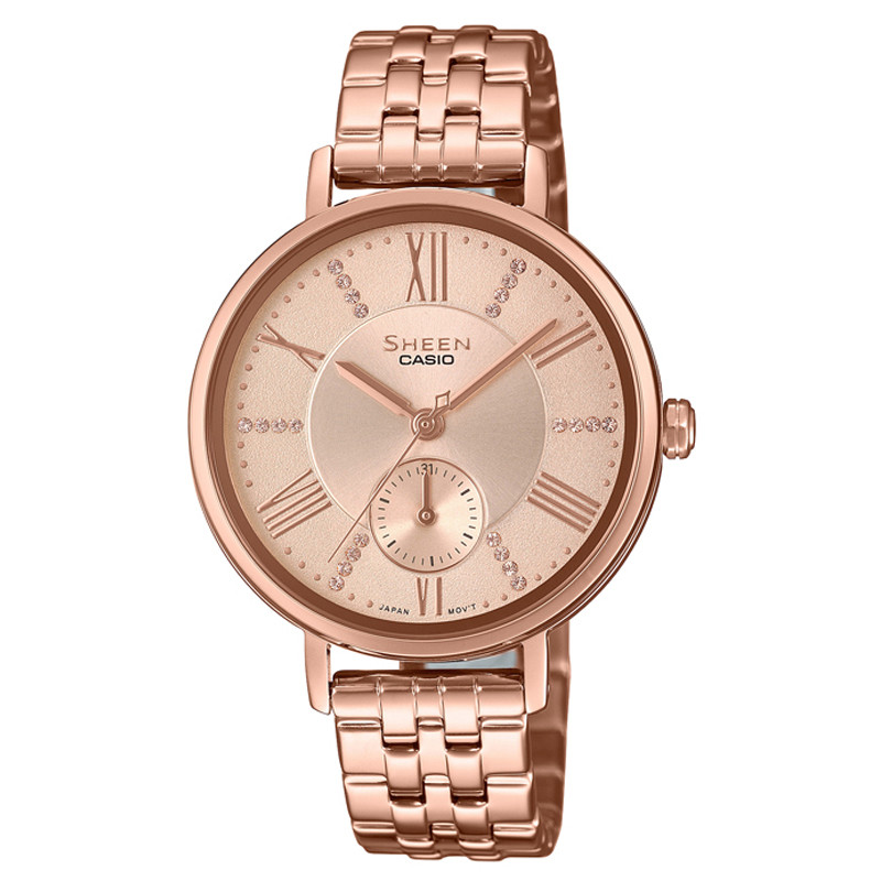 Opis zegarka Casio SHE-3066PG-4AUEF