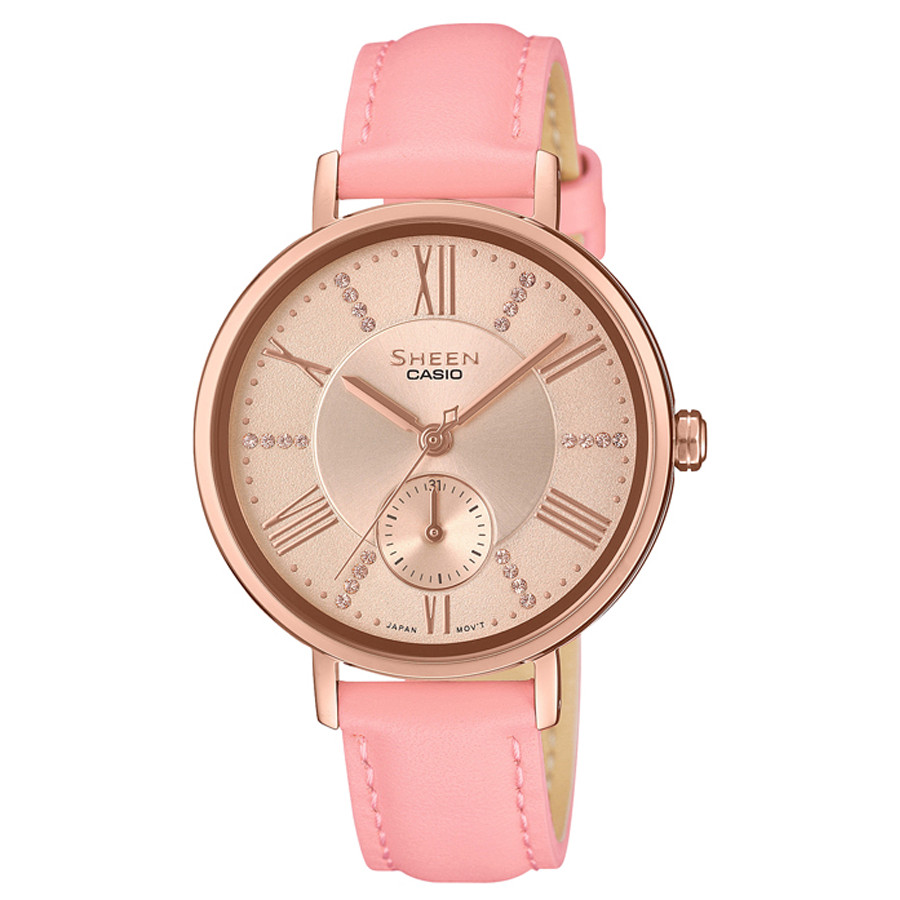 Opis zegarka Casio SHE-3066PGL-4AUEF
