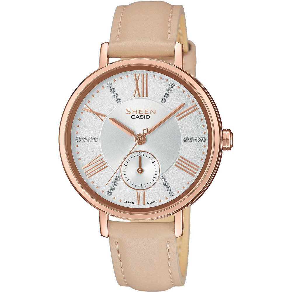 Opis zegarka Casio SHE-3066PGL-7BUEF