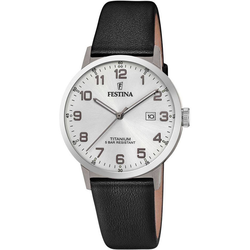 Opis zegarka Festina F20471-1 Titanium Date
