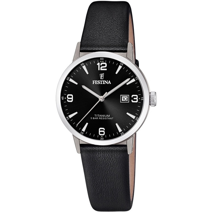 Opis zegarka Festina F20472-3 Titanium Date