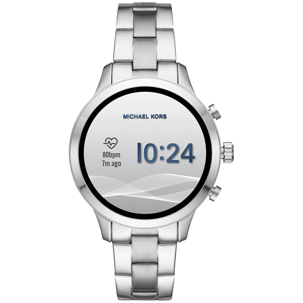 Opis zegarka Michael Kors MKT5044 Runway Silver Tone Smartwatch