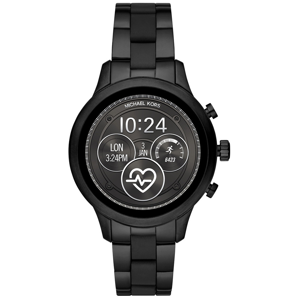 Opis zegarka Michael Kors MKT5058 Runway Black Tone and Silicone Smartwatch