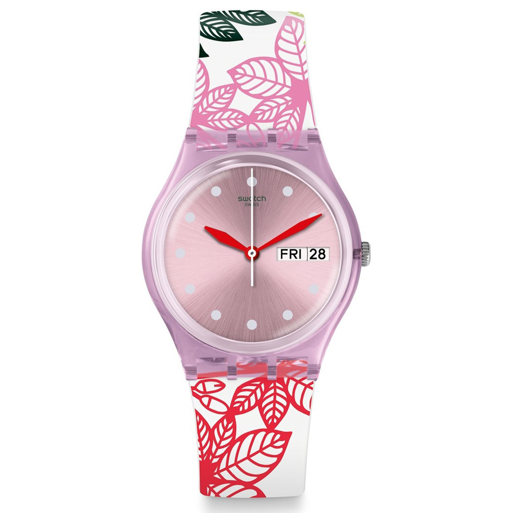 Opis zegarka Swatch GP702 TRANSFORMATION SUMMER LEAVES