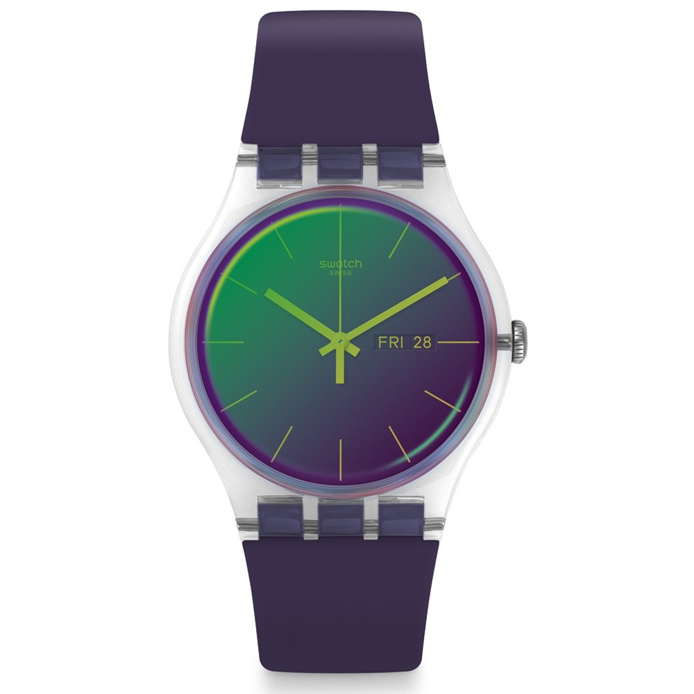 Opis zegarka Swatch SUOK712 TRANSFORMATION POLAPURPLE
