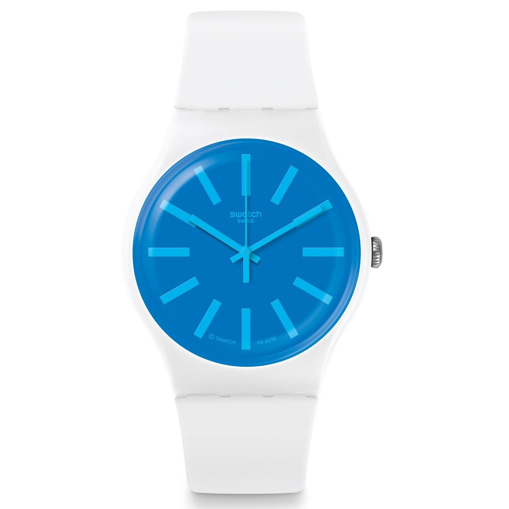 Opis zegarka Swatch SUOW163 TRANSFORMATION GLACEON
